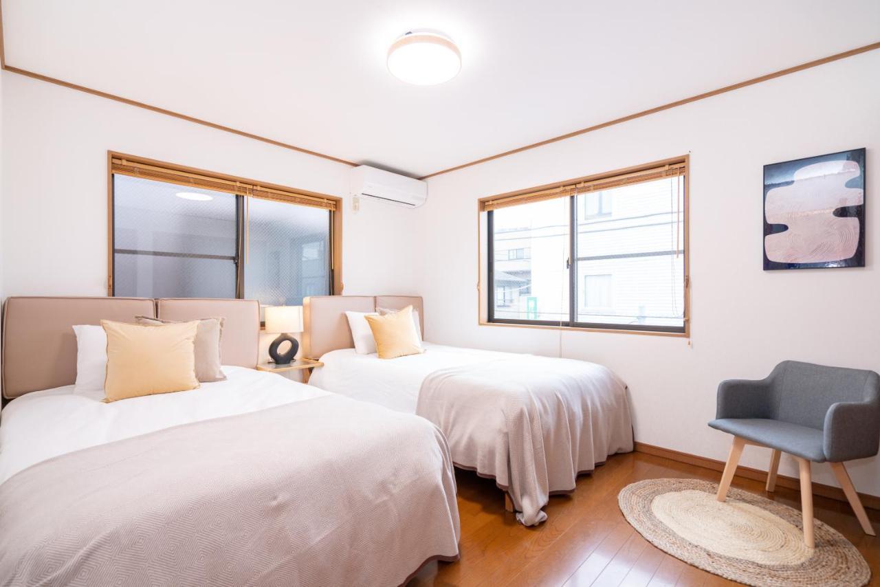 Hanamikaku-Shinjuku/Akihabara/Asakusa/Ginza/Tokyo/Narita/Haneta Japanese House 100㎡ Dış mekan fotoğraf